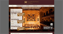 Desktop Screenshot of klassikphilharmonie.de